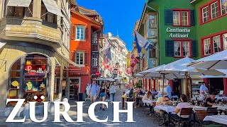 Zurich Switzerland 4K  One of The Most Beautiful Places to Visit in all of Europe Travel Vlog [upl. by Anilahs639]