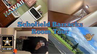 Schofield Barracks Hawaii  Barracks Room Tour 2023 [upl. by Warford]