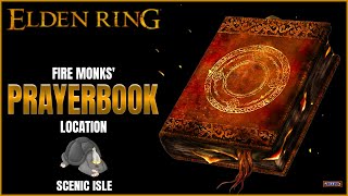 Elden Ring  Fire Monks Prayerbook Location  Scenic Isle [upl. by Strephonn172]