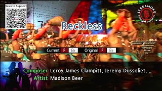 Reckless  Madison Beer Karaoke Version [upl. by Siesser]