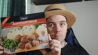 Dafgårds Små Delikatessköttbullar Recension [upl. by Sussi]