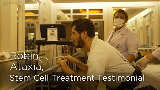 Robin Spinocerebellar ataxia SCA  Stem Cell Treatment Testimonial [upl. by Olegnaid515]