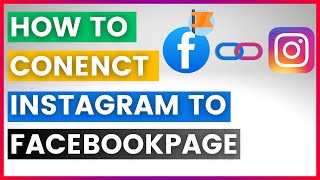 How To Connect Instagram To Facebook Page  in 2024 [upl. by Oiled]