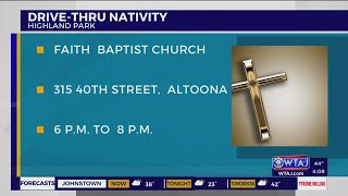 Altoona church hosting drivethru live Nativity [upl. by Grous426]