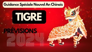 HOROSCOPE CHINOIS ⛩️ SIGNE DU TIGRE ⛩️ PRÉVISIONS POUR LANNÉE 2024 [upl. by Ttezzil350]