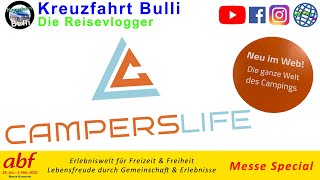 abf Hannover 2020  Messe Special  Camperslife  Die ganze Welt des Campings [upl. by Bernt]