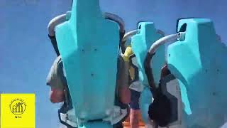 First Surfcoaster Pipeline Last Row POV at Seaworld Orlando Amazes [upl. by Manara]