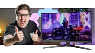 Samsung Odyssey G7 Gaming Monitor Review [upl. by Urian]