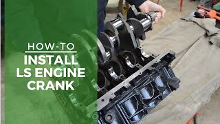 HowTo Install LS Engine Crank bearing amp thrust clearances [upl. by Velasco619]