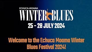 Echuca  Moama Winter Blues Festival 2024 [upl. by Pacifa]