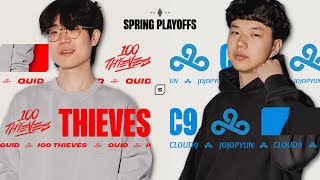 2024 LCS Playoffs  Cloud9 vs 100 Thieves [upl. by Yerak]