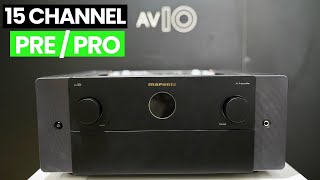 NEW Marantz AV 10 Preamp  Processor 946 Bowers amp Wilkins DEMO CEDIA 2022 [upl. by Vizza]