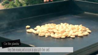 Sicilian Almond Brittle  Plancha Recipes  Simogas [upl. by Eneryt31]