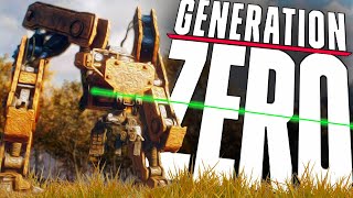 Generation Zero  Closed BETA END  THE TANK Multiplayer [upl. by Adigirb424]