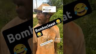 BOMBOCLAAT 🤣🤣😜😜africanking fashion reals tiktok comedy smartphone jamaica [upl. by Kreiker]