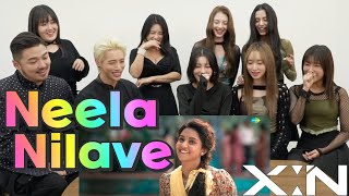 Kpop Malayali Idol reacts to lovely Malayalam MV💘xinofficial Neela Nilave XIN AOORA [upl. by Enetsirhc512]