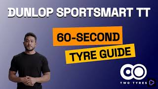 Dunlop Sportsmart TT  Motorcycle Tyres Review  60second Guide [upl. by Martyn]