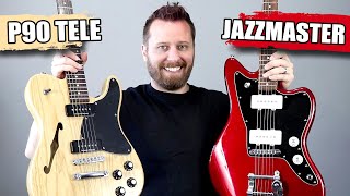 JAZZMASTER vs P90 TELE  The KINGS of Single Coil Pickups [upl. by Leseil]