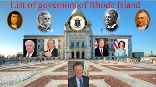 List of governors of Rhode Island [upl. by Notxed]