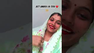 Jatt umra lhi tera ❤️🫶youtubesuscribers millionsviews youtubechannelgrow [upl. by Osyth217]