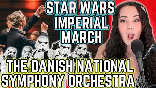 Star Wars Imperial March  The Danish National Symphony Orchestra  Opera Singer Reacts [upl. by Anid690]