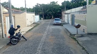 BR 101 TIVE QUE ENTRAR COM A CARRETA EM RUAS MUITO ESTREITAS EM PARNAMIRIM NATAL RN  240124 [upl. by Rebna]