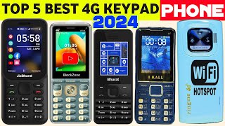 Top 5 Best 4G Keypad Phone 2024 🤫 4G Keypad Phone  5G Keypad phone  Under ₹999 [upl. by Ettevy845]