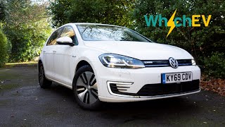 Volkswagen eGolf 2019 review Your favourite family hatchback goes electric  WhichEV [upl. by Ahser]