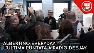 Albertino Everyday Lultima puntata a Radio Deejay  1 Marzo 2019 [upl. by Oiratno]