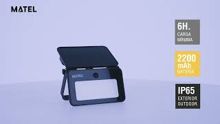 MATEL Proyector LED Solar CCT 10W [upl. by Annazor]