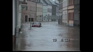 Hochwasser 2002 Hainichen und Schlegel Sachsen [upl. by Nira117]