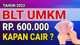 BLT UMKM 2022 KAPAN CAIR  BPUM [upl. by Rubin]