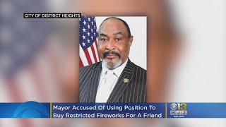 Md Mayor Charged With Misconduct For Using City Position To Buy Restricted Fireworks For Friend [upl. by Lezned]