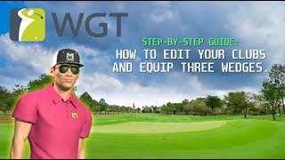 WGT Golf How to equip THREE wedges in your bag [upl. by Sproul]