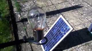 20W Solar Panel  21W Bulb  A Perfect Match part 1 [upl. by Leonteen471]