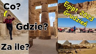 Co gdzie za ile  Hurghada Egipt 2023 Grudzien [upl. by Andras]