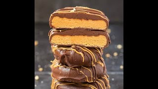 4 Ingredient Chocolate Peanut Butter No Bake Cookies Keto Paleo Vegan Gluten Free Low Carb [upl. by Schecter960]