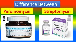 Difference Between Paromomycin and Streptomycin [upl. by Cathyleen]