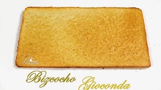 Bizcocho Gioconda para Tarta ópera base de pasteles semifríos [upl. by Glynn777]