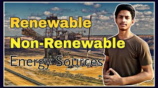 Renewable and Non Renewable Resources in hindi [upl. by Ennayt863]