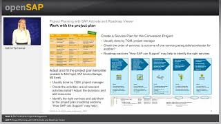 Project Planning with SAP Activate and Roadmap Viewer  W1U7  System Conversion to SAP S4HANA [upl. by Ardnuhs]