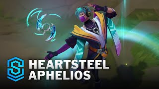 Heartsteel Aphelios Skin Spotlight  PreRelease  PBE Preview  League of Legends [upl. by Arlyne]