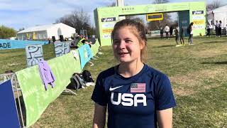 Allie Ostrander excited to be representing Team USA again at 2024 World XC [upl. by Minda]