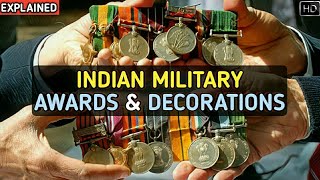 Awards And Decorations Of The Indian Armed Forces  Indian Military Awards Hindi [upl. by Tessie895]