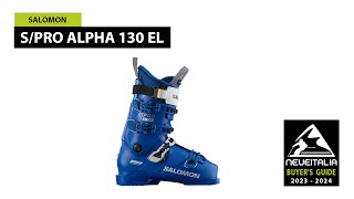 Salomon SPro Alpha 130 EL  NeveItalia  Ski Test  20232024 [upl. by Wilie768]