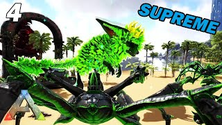 Le combat contre le BOSS DELTA  KING JERBOA  Ark SUPREME EP 4 [upl. by Nahs239]