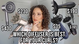 How to Pick the Best Curly Hair Diffuser from 35 to 430  Comparison Review [upl. by Alon]