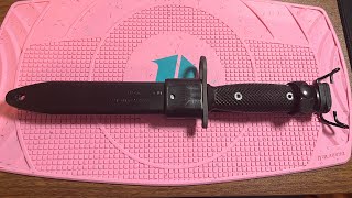 Full Review of a historical knife M7 Bayonet [upl. by Eirameinna]