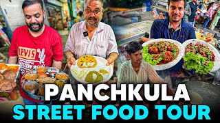 The Best Street Food in Panchkula India [upl. by Lulita]