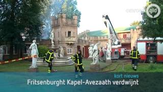 Kasteel Fritsenburght in KapelAvezaath verdwijnt [upl. by Latton]